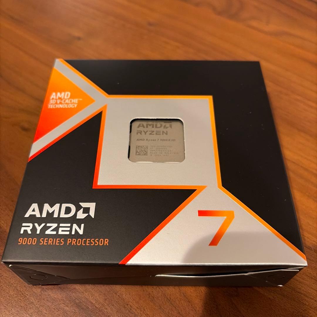 AMD Ryzen 7 9800X3D 新品