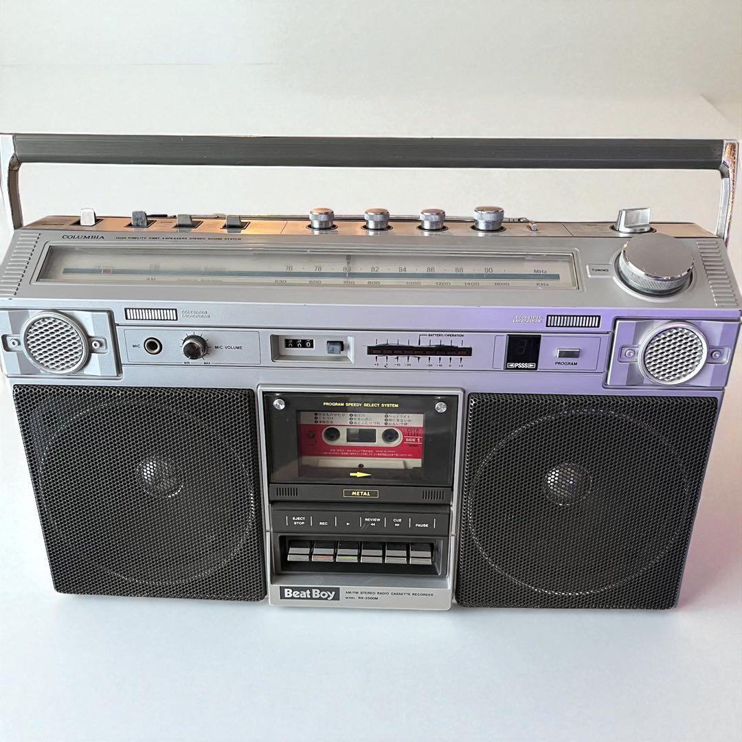 COLUMBIA Beat Boy RN-2500M ラジカセ コロムビア　昭和