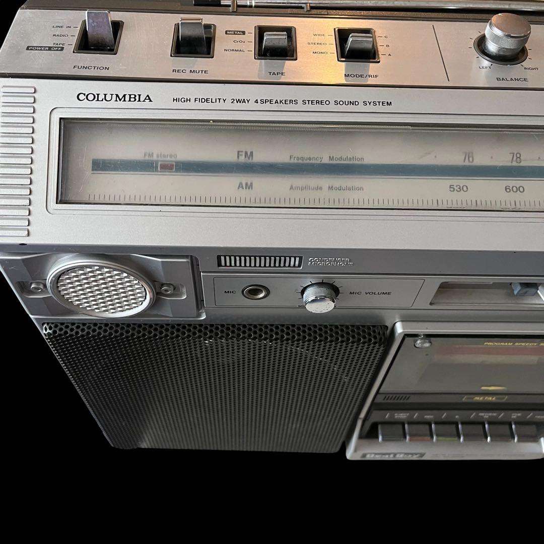 COLUMBIA Beat Boy RN-2500M ラジカセ コロムビア　昭和