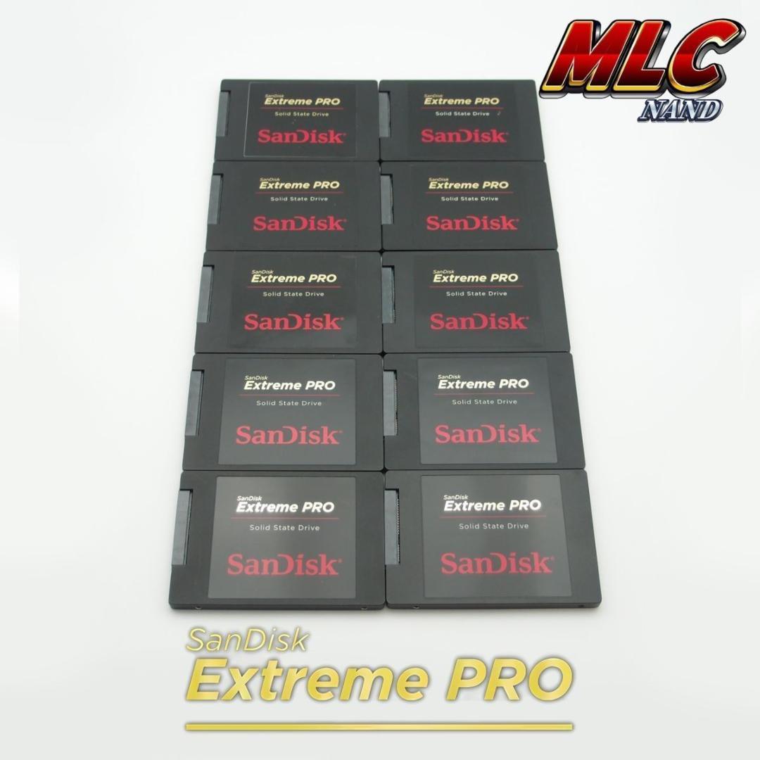 SanDisk Extreme PRO 480GB 10個 MLC 高耐久SSD