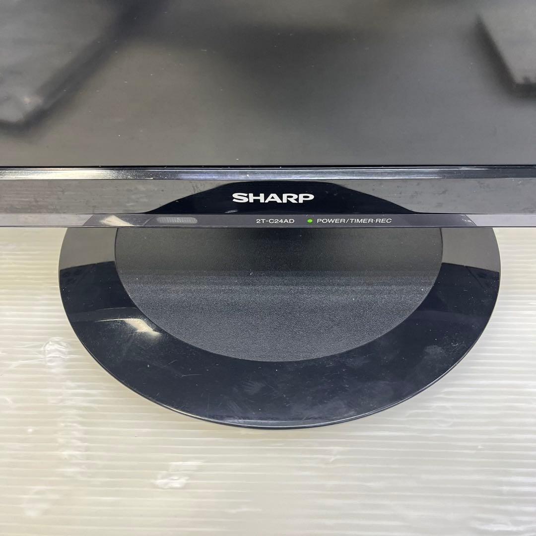 ☆シャープ 液晶カラーテレビ☆2T-C24AD 24V ブラック 2019年製