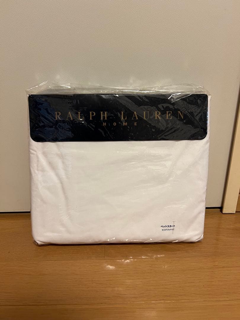 未使用品RALPH LAUREN ラルフローレンセミダブルベットスカート