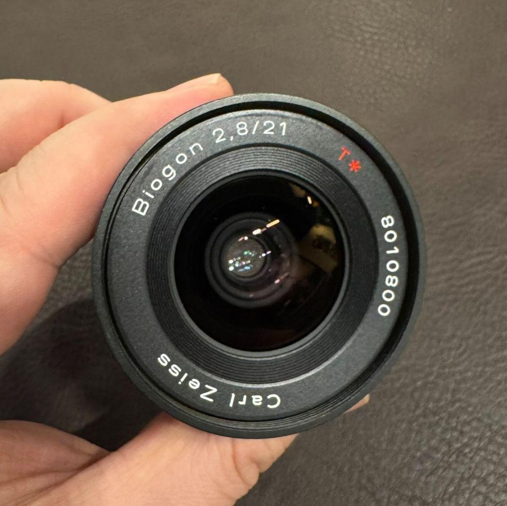 leica Mマウント CONTAX G 21mm F2.8 レンズ 改造済