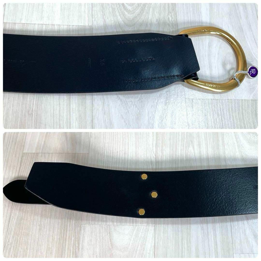【極美品】ラルフローレン コレクション　スターラップターンバックベルト　23AW