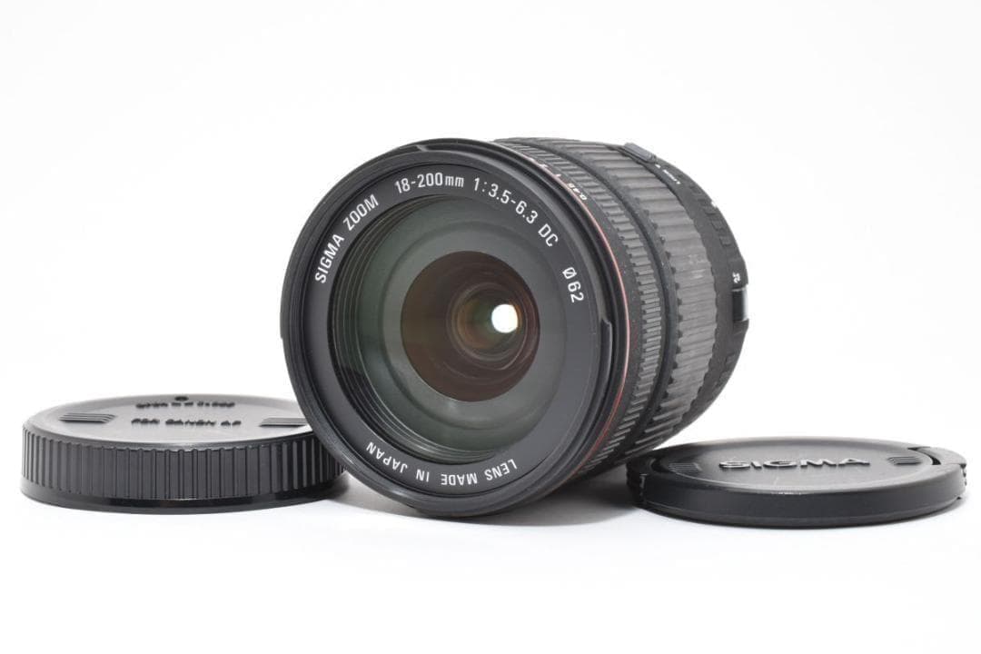 SIGMA シグマ 18-200mm F3.5-6.3 DC Canon レンズ