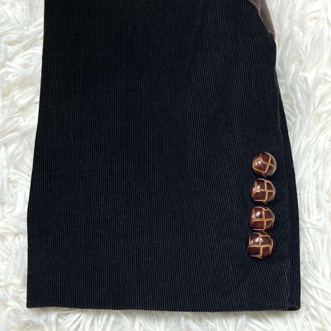 ラルフローレン コーデュロイジャケット エルボーパッチ くるみボタン ペイズリー