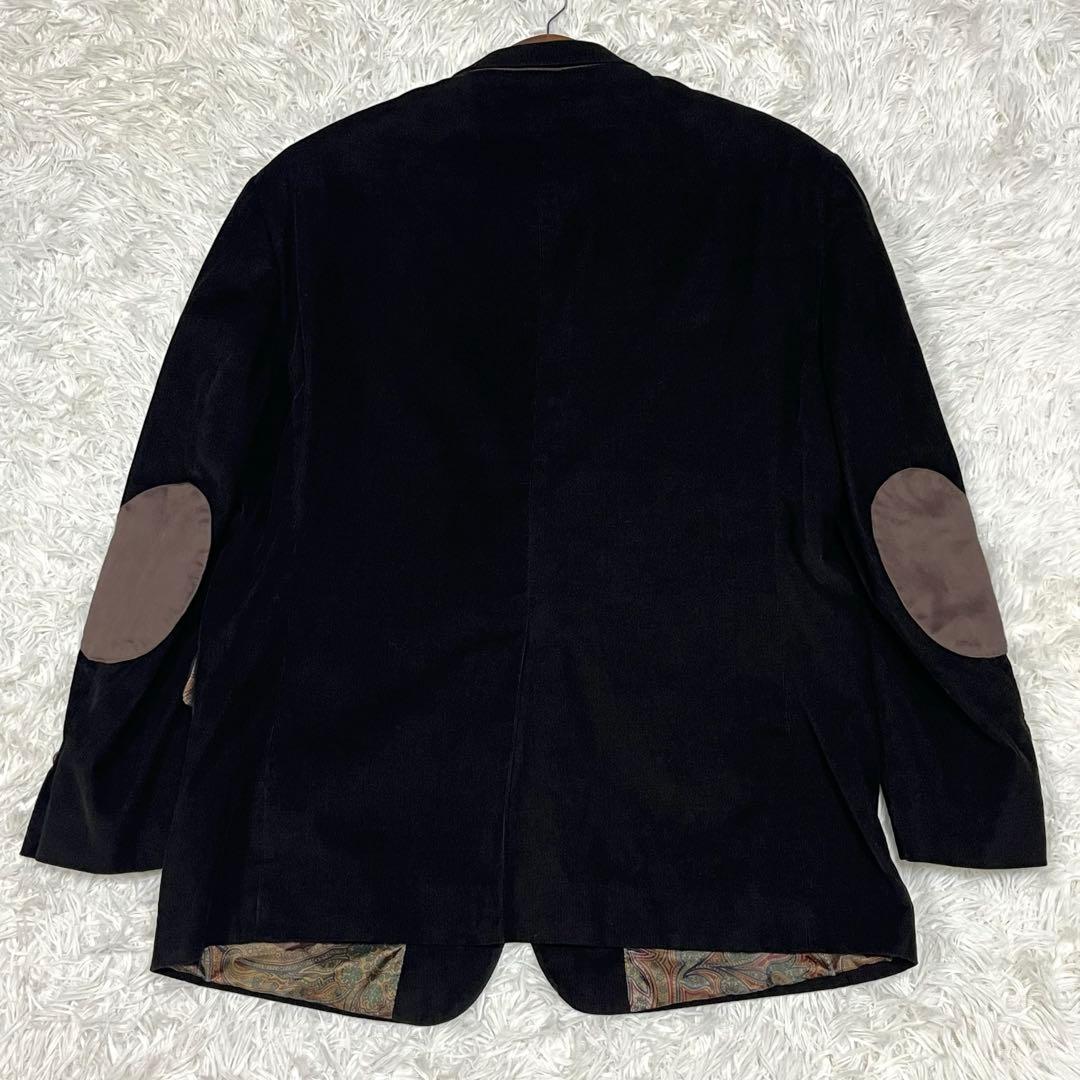 ラルフローレン コーデュロイジャケット エルボーパッチ くるみボタン ペイズリー