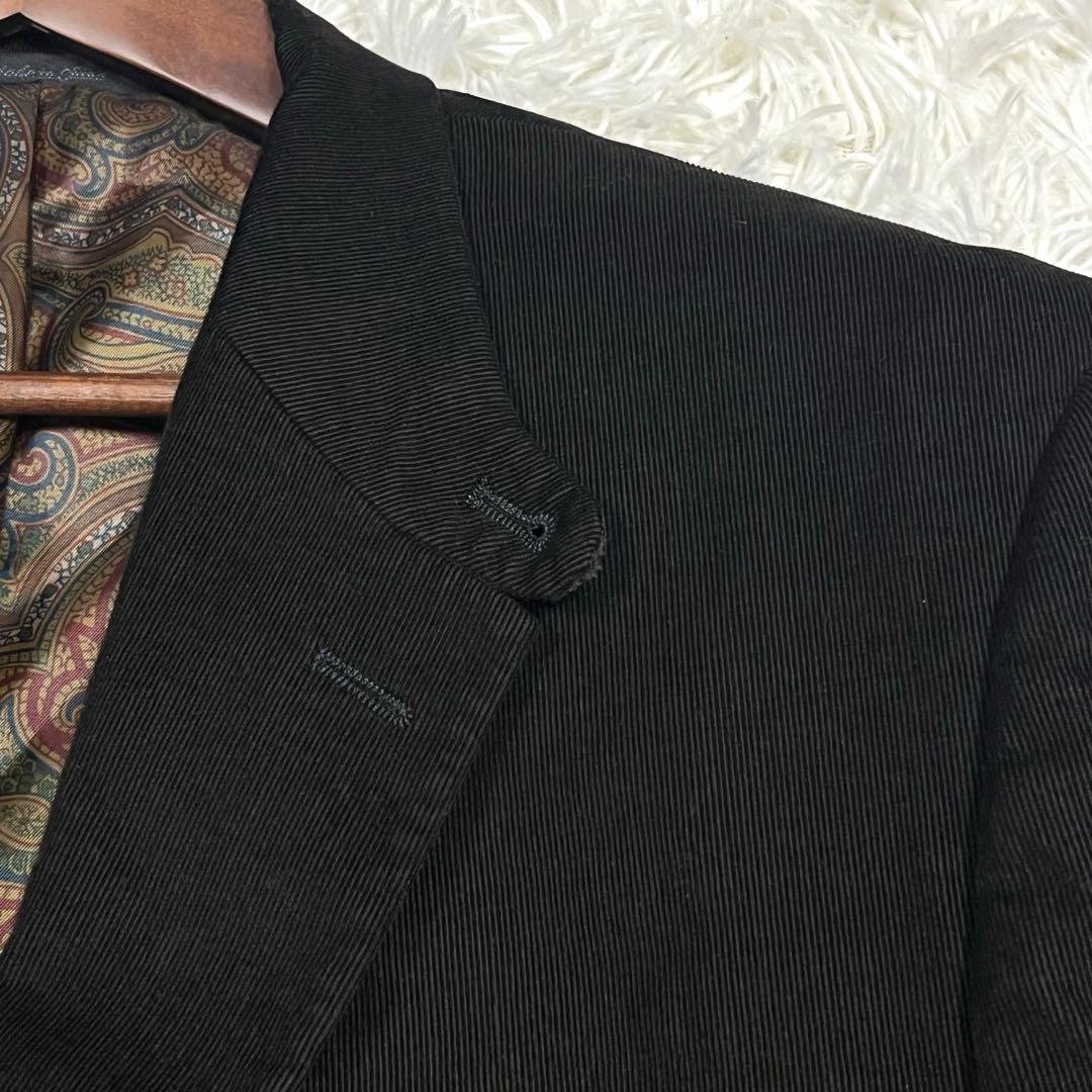 ラルフローレン コーデュロイジャケット エルボーパッチ くるみボタン ペイズリー