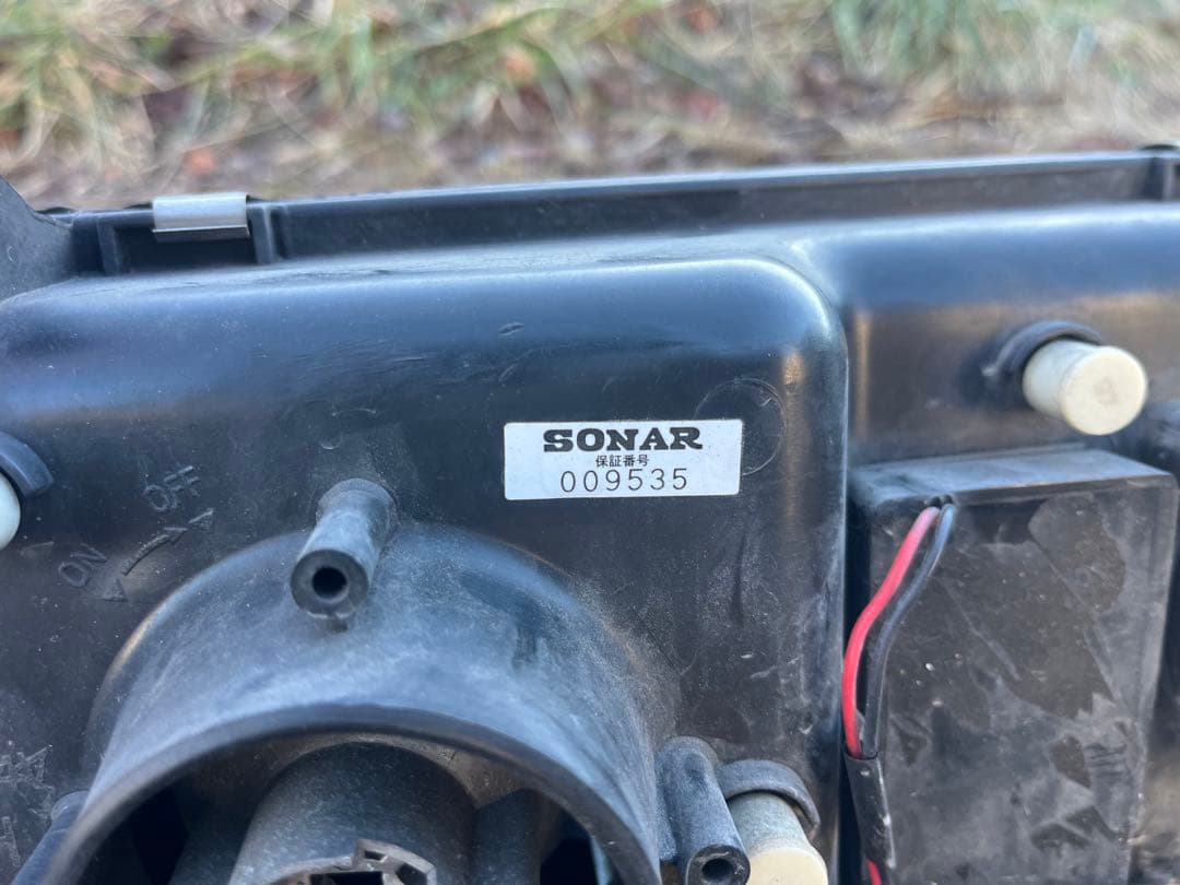 ランクル　80 SONAR ヘッドライト 左右セット イカリング