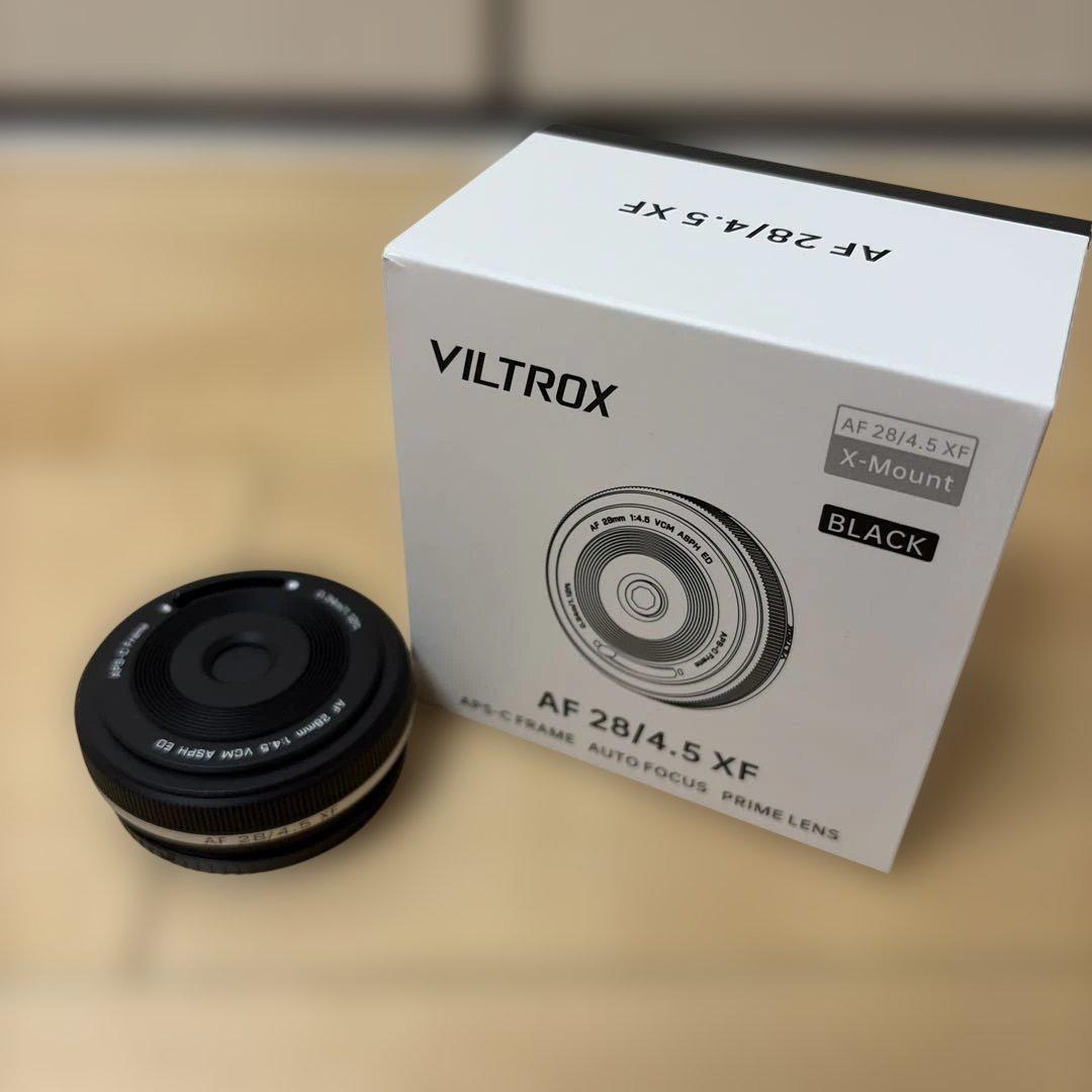 新同品 【VILTROX】AF 28mm F4.5 (Xマウント用)