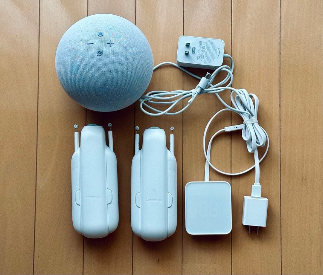 【セット売り】 Alexa SwitchBotカーテン ハブ