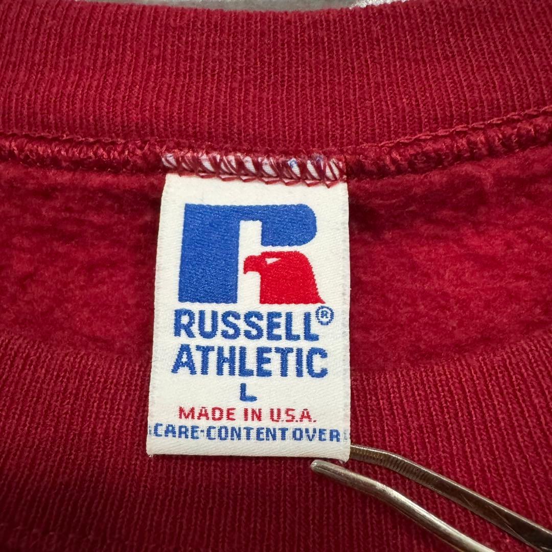 ち*ー様 90s RUSSELL ATHLETIC USA製 無地スウェット レ