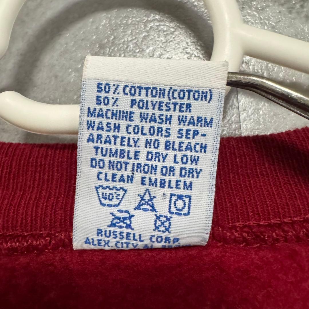 ち*ー様 90s RUSSELL ATHLETIC USA製 無地スウェット レ