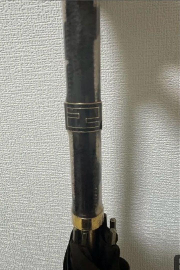 FENDI ズッカ柄 長傘 ブラウン　ムーンバット製　雨傘