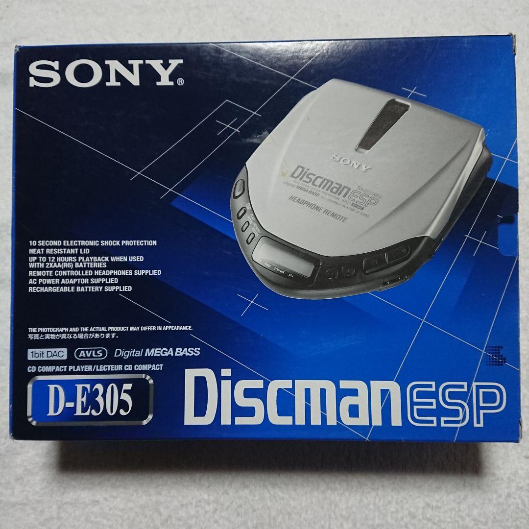 SONY CDプレーヤー Diskman D-E305 箱付