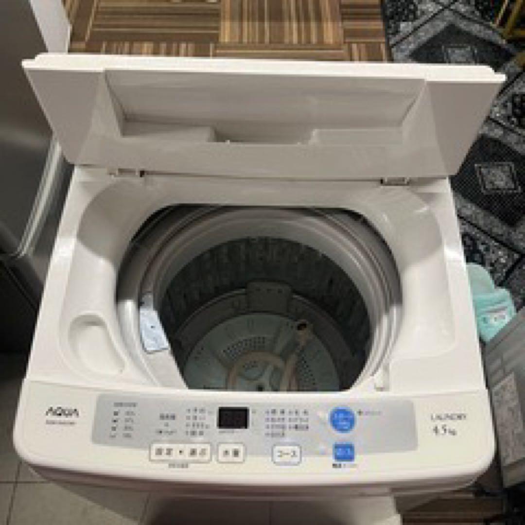 AQUA全自動洗濯機 4.5kg AQW-S45C 2014年製