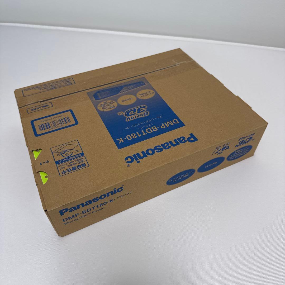 未使用Panasonic DMP-BDT180-K ブルーレイプレーヤー再生のみ