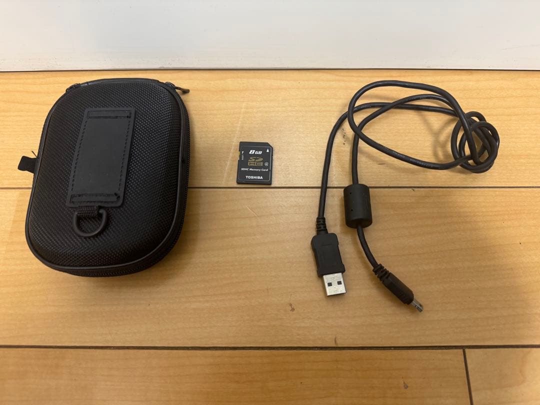 CASIO デジタルカメラ EX-ZR200 ホワイト 動作品 SDカード付