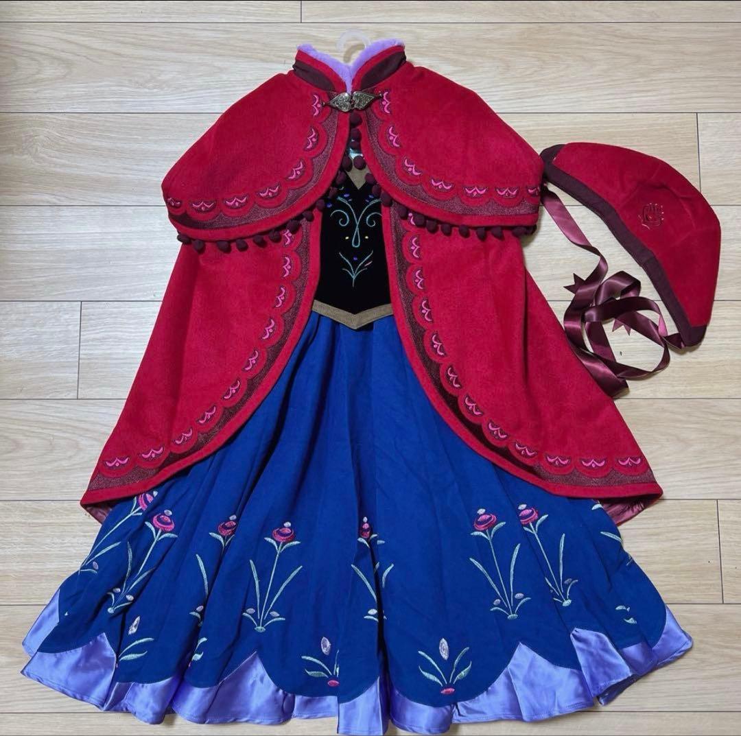 アナと雪の女王　アナ雪山ドレス　新品　120サイズ　ディズニー