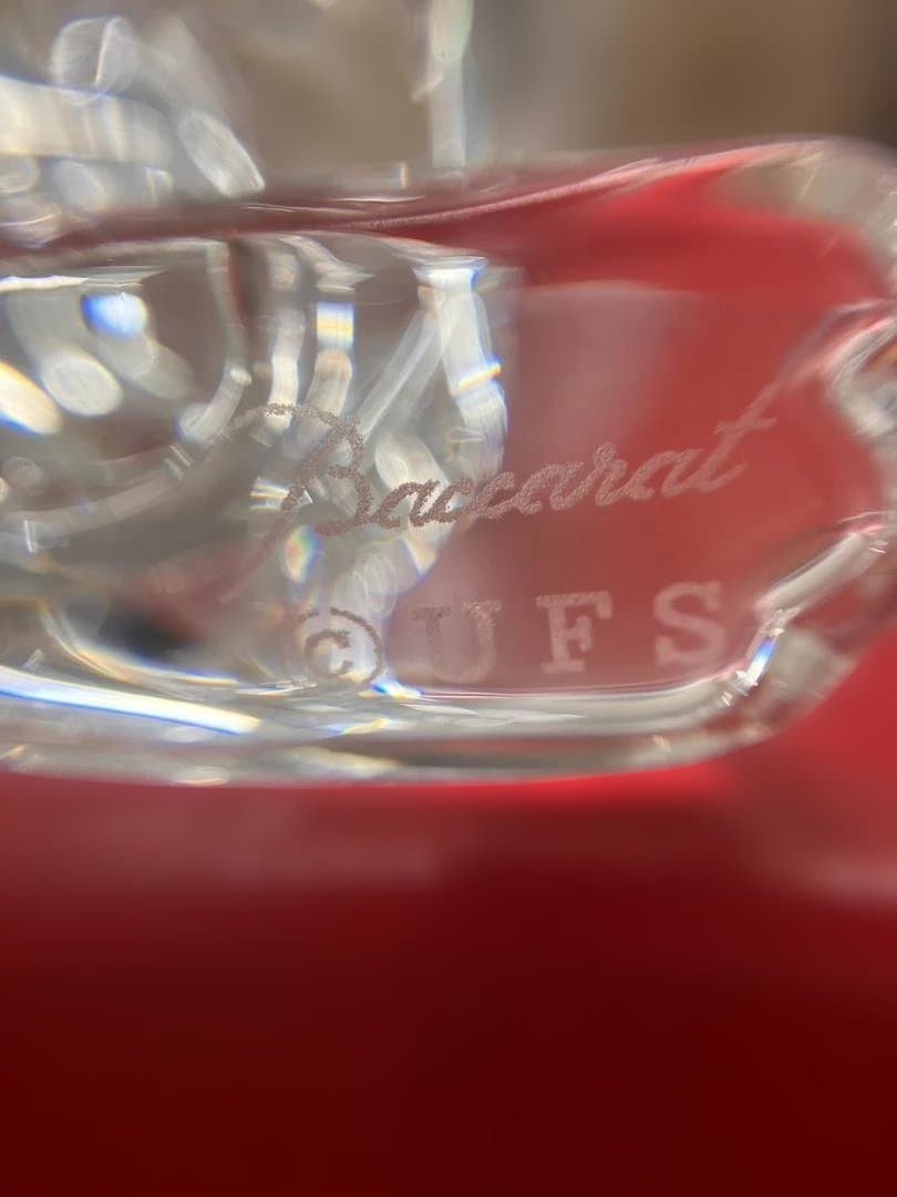 渢*様 超美品です！！　Baccarat　バカラ　スヌーピー　箱あり　オブジェ