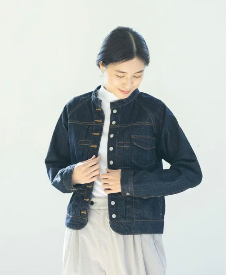 スースースー Sisisi Comfort デニムジャケット 36