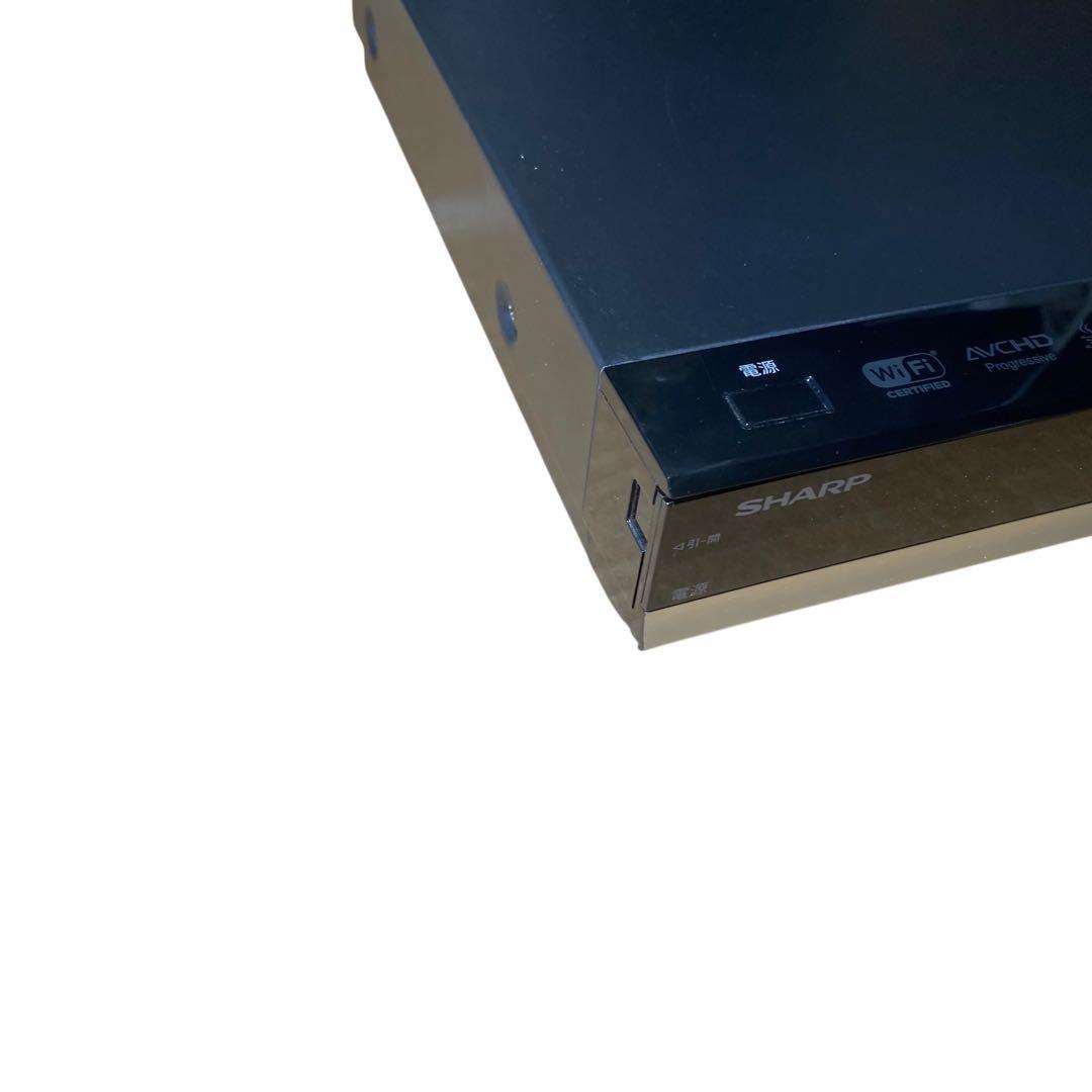 【美品】SHARP BD-W1700 1TB ブルーレイレコーダー　純正リモコン