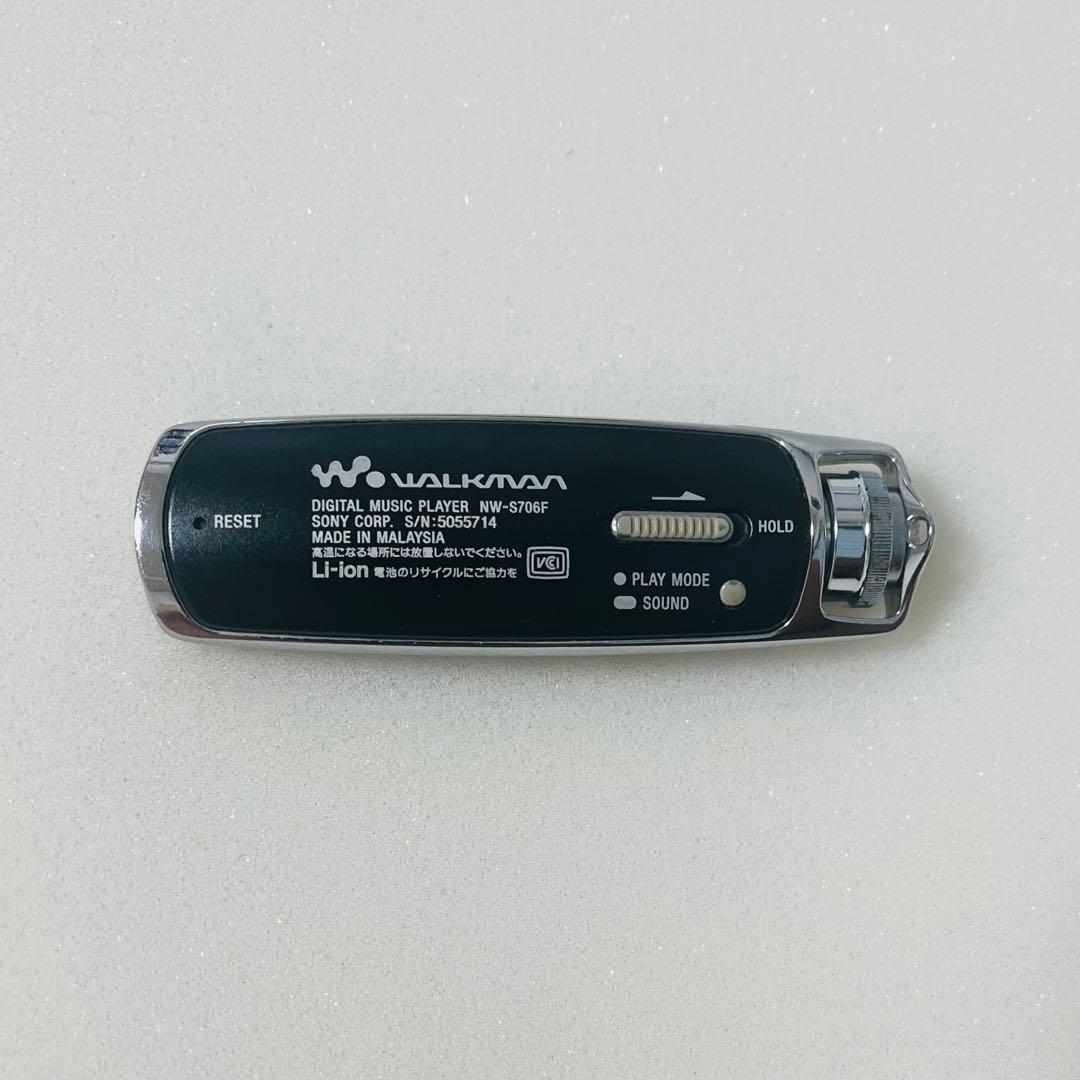 SONY WALKMAN ウォークマン NW-S706F ブラック 現状品