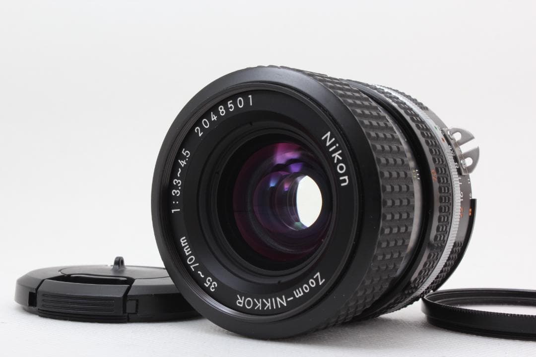 美品 Nikon Zoom-NIKKOR 35-70mm 3.3-4.5 Ai改