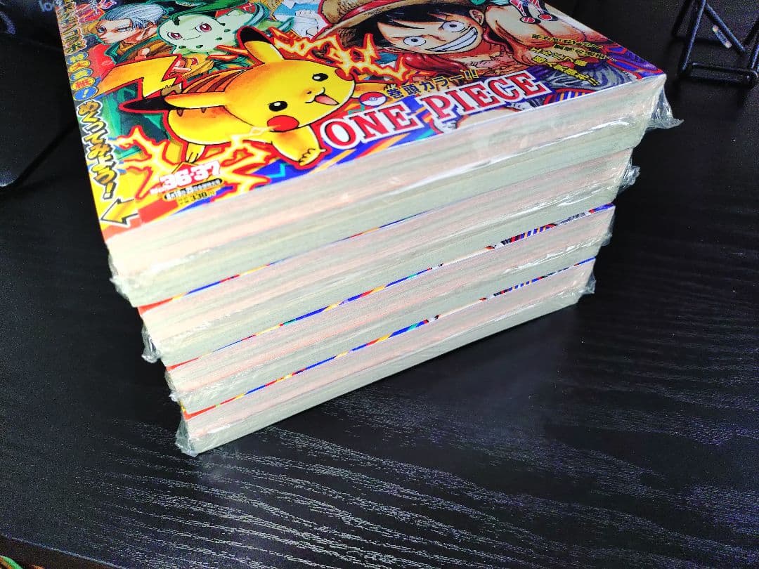 新品未読シュリンク【週刊少年ジャンプ2025年36-37号】ポケモン　4冊セット