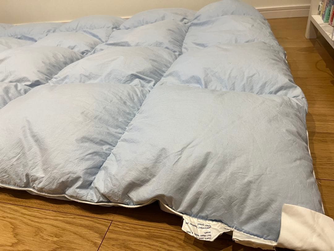 ポーランドグースダウン90% ドイツ製「セダウナ」　シングル 1.1k 軽量