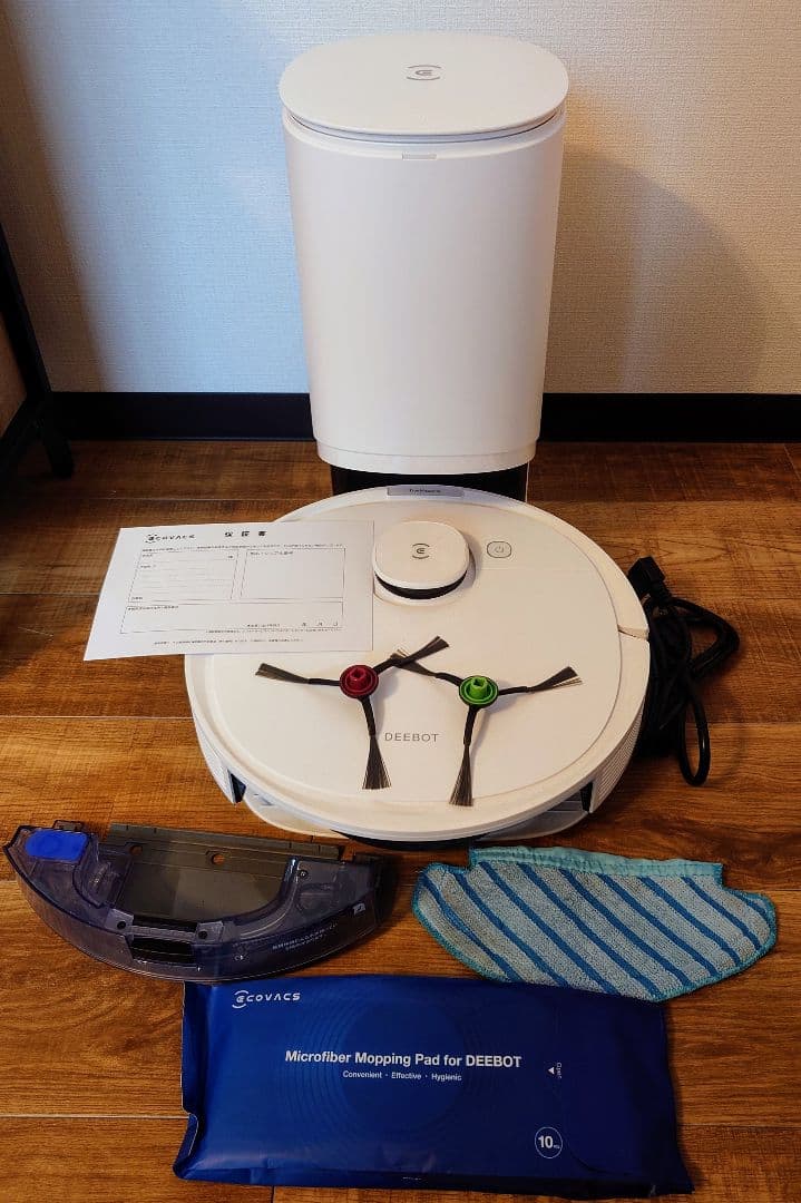 完動品2022年製　DEEBOT N8+ エコバックス　ロボット掃除機