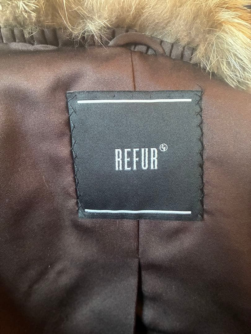 REFUR フォックスファージレ毛皮