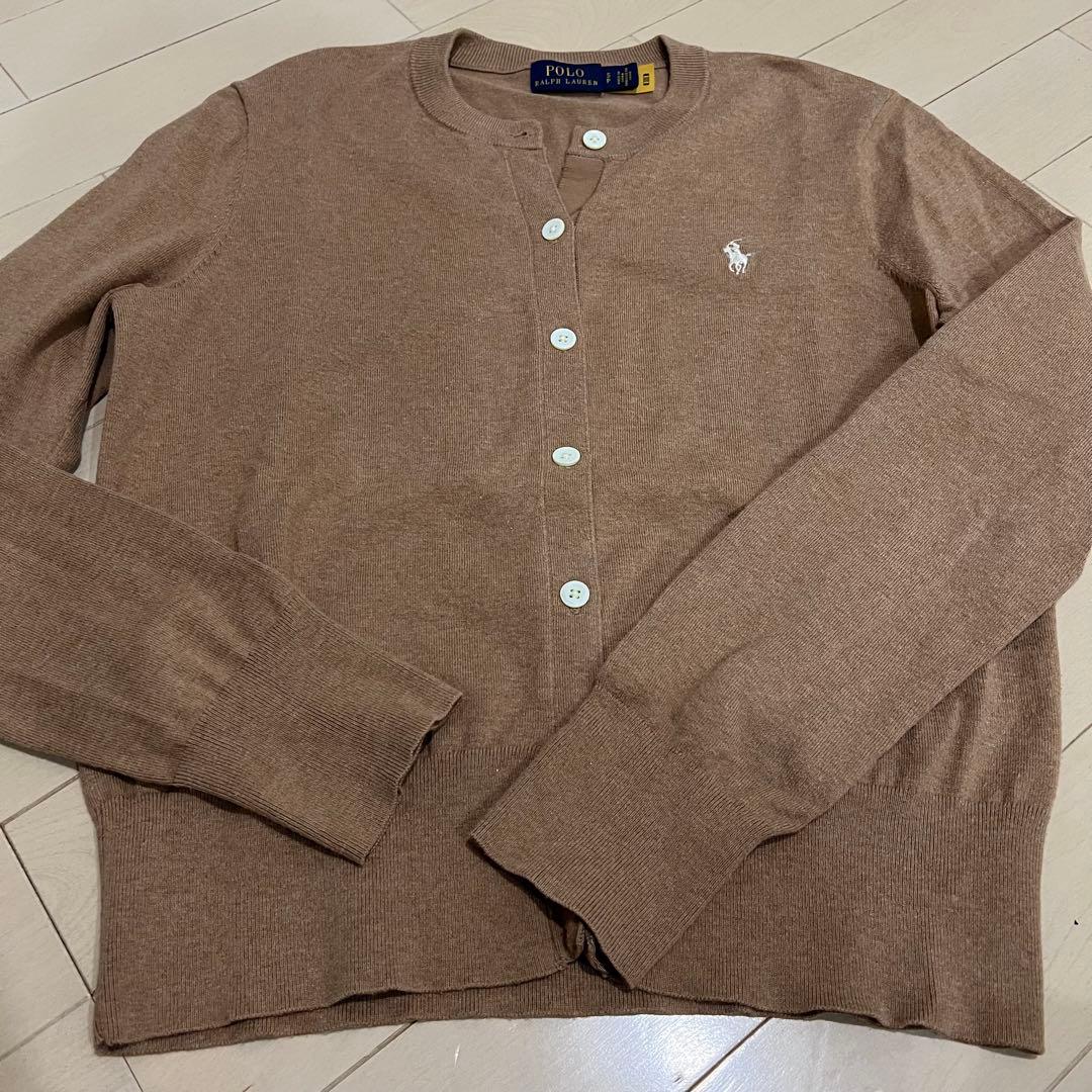 Polo Ralph Lauren ブラウン カーディガン
