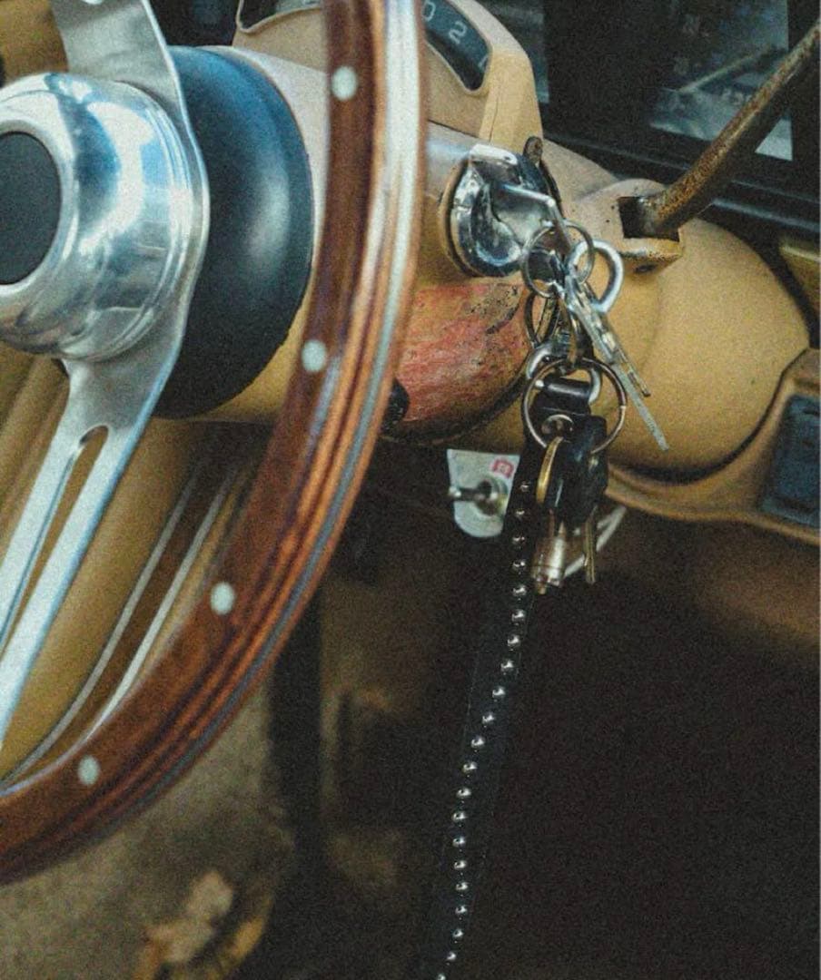 TATOO STUDIO YAMADA CALEE レザーキーホルダー 美品