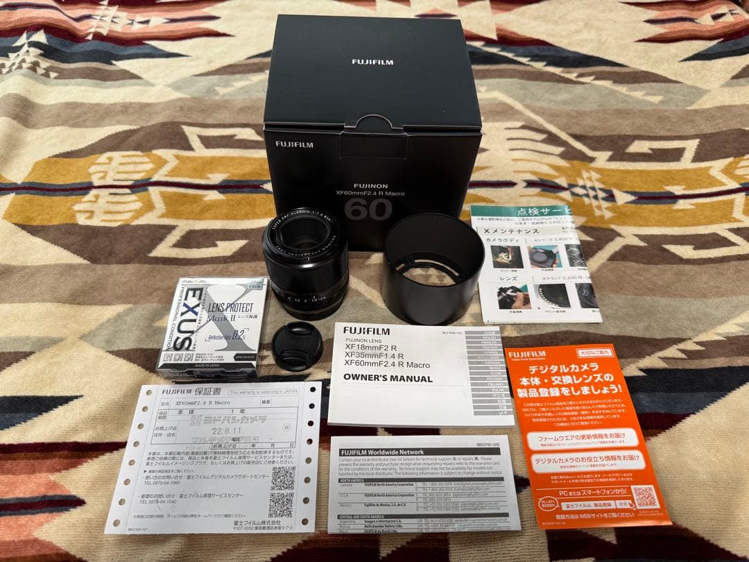 レンズ(単焦点) XF60mmF2.4 Macro
