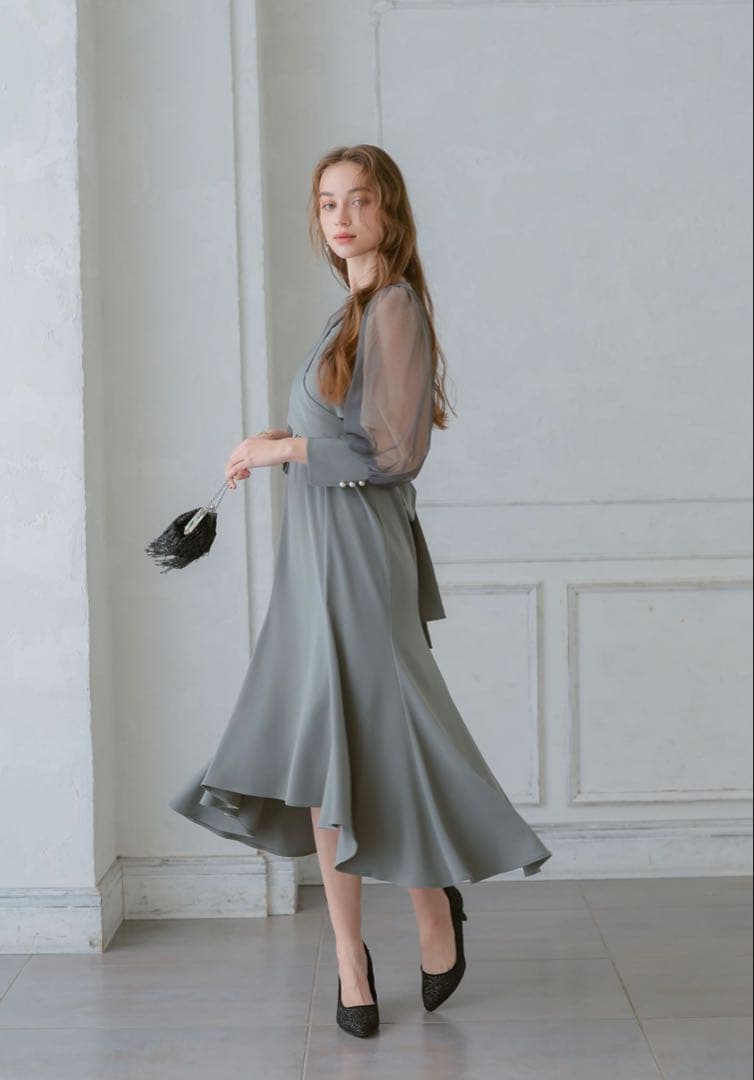 ★新品★ VALERIANE　クロスデザインドレス　2wayドレス