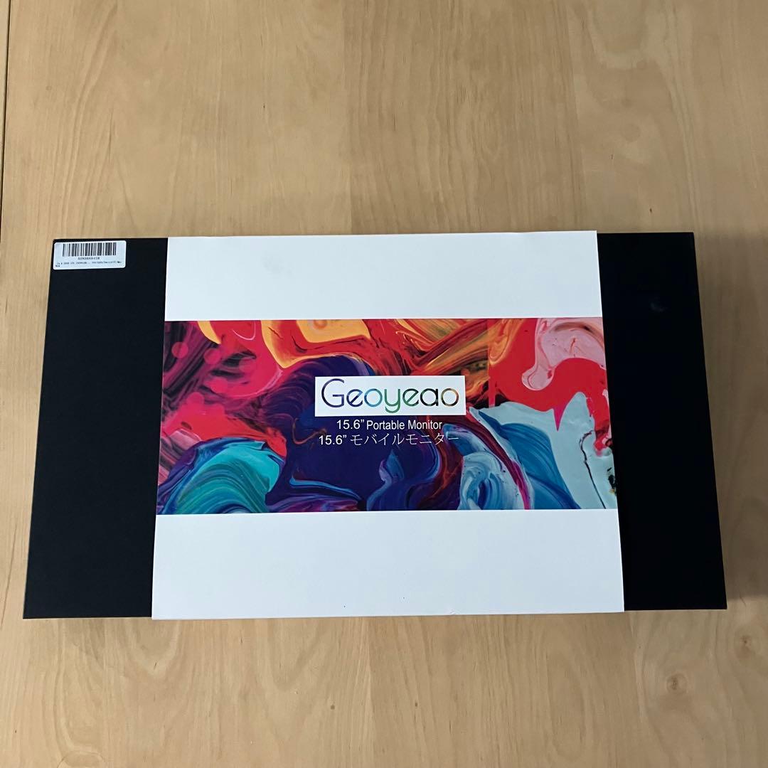 Geoyeao 15.6インチ ポータブルモニター EVP-301