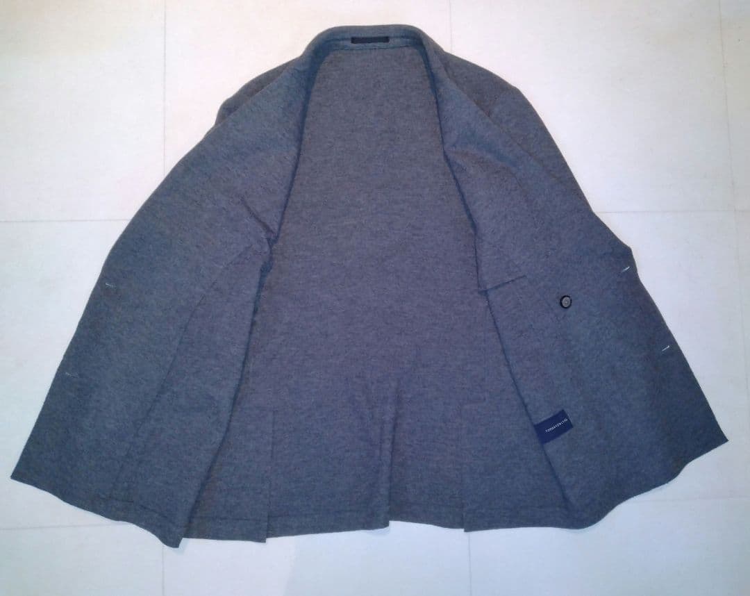 トゥモローランド　ニットジャージダブルブレスト テーラードジャケット　XL