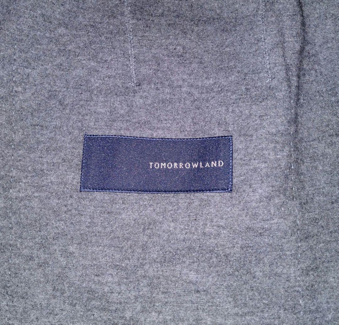 トゥモローランド　ニットジャージダブルブレスト テーラードジャケット　XL