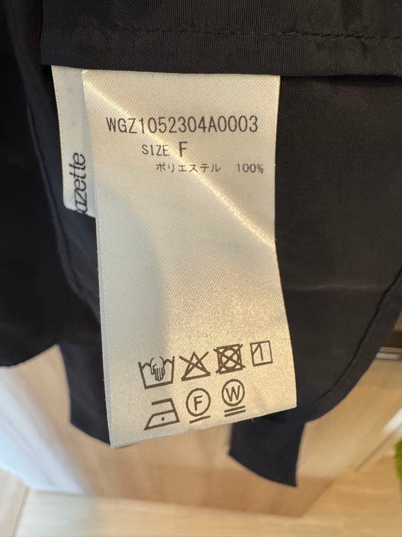 Whim Gazette シルキーボウタイブラウス今季美品