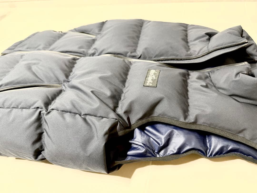 WILD THINGSネイビー ダウンベスト ノースリーブ サイズS