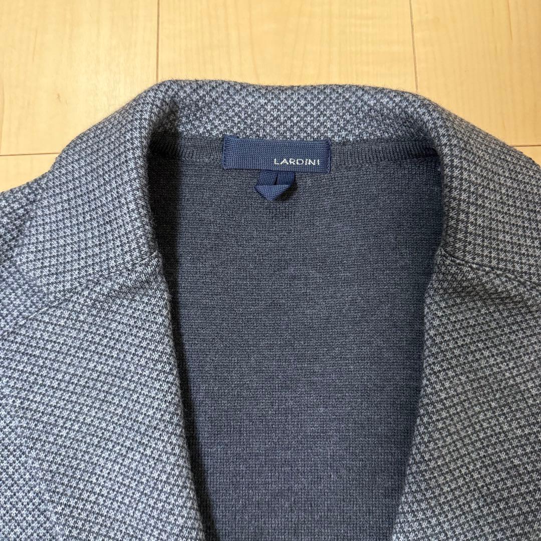 LARDINI ラルディーニ ニットジャケット 秋冬 グレー