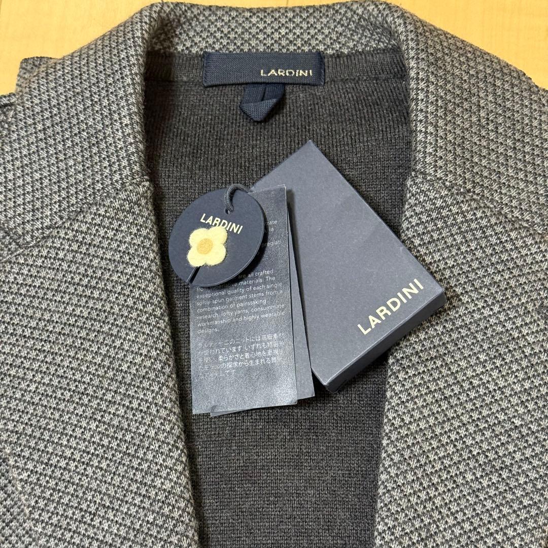 LARDINI ラルディーニ ニットジャケット 秋冬 グレー