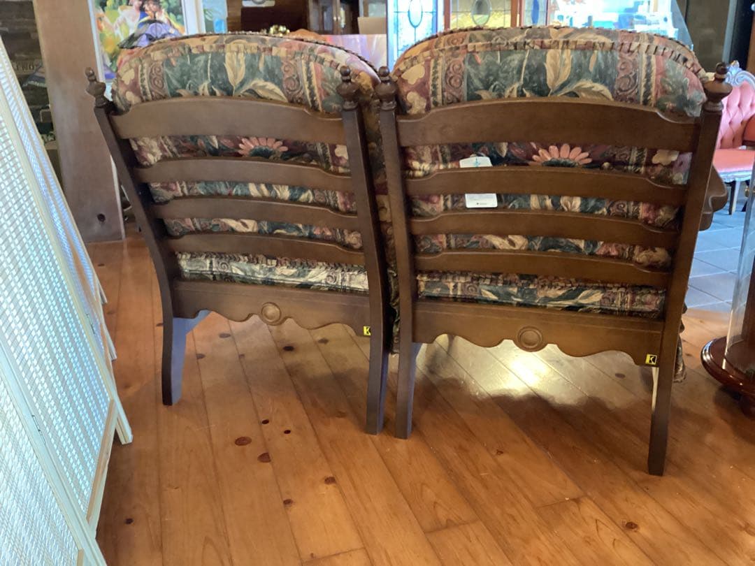 飛騨産業　キツツキ　穂高　2人用　ソファ　リビングチェア