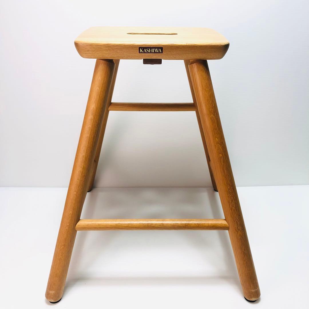 KASHIWA 柏木工 木製スツール 無垢材