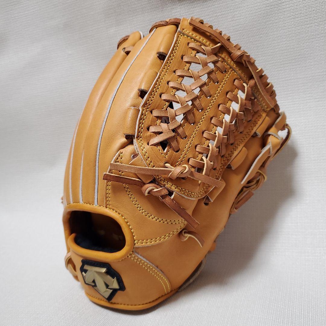 デサント 硬式用グローブ 内野手用 右投げ [色焼けあり]