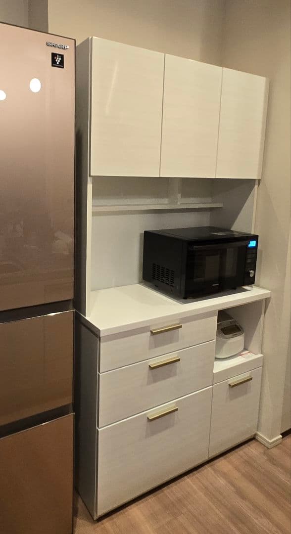 Makoキッチンボード ソレル 100KB WH［購入5ヶ月・美品］