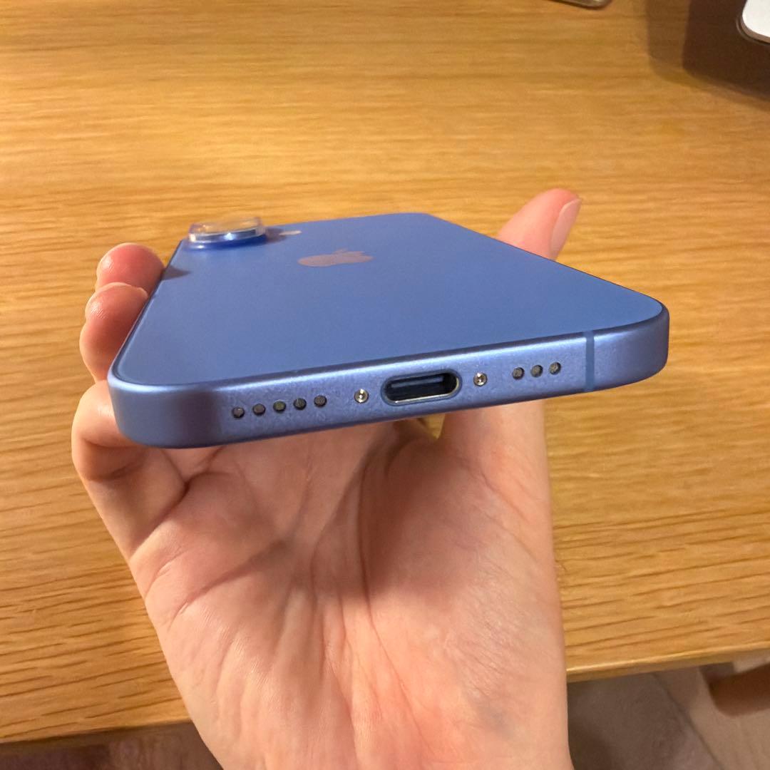 【傷なし/美品】iPhone 16 128GB ウルトラマリン