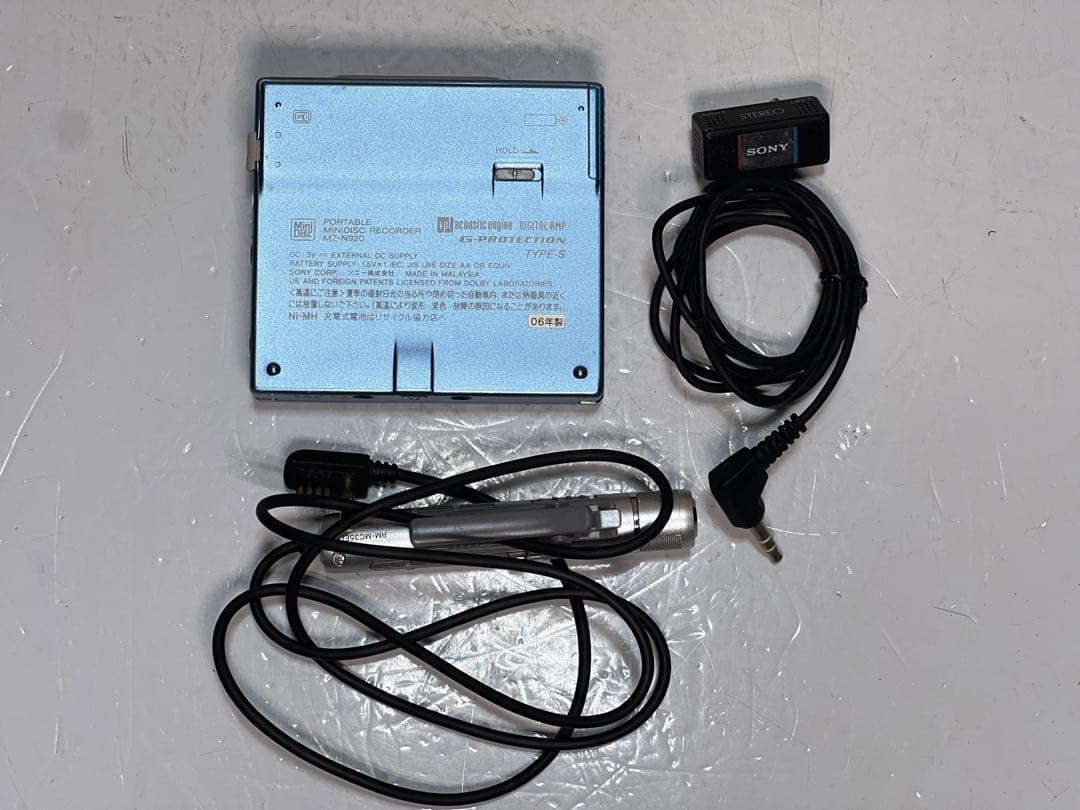 ソニー MDウォークマン MZ-N920 SONY