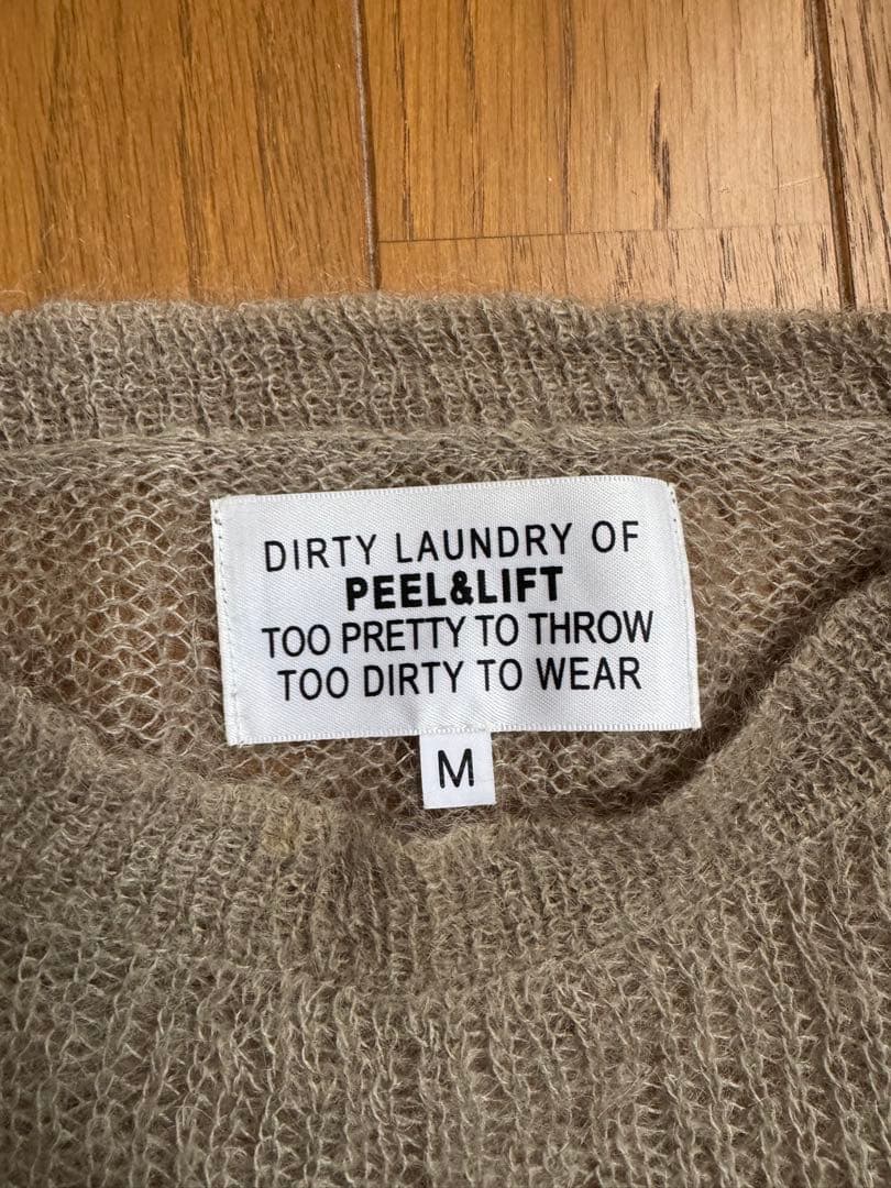 PEEL&LIFT ダメージモヘアニット